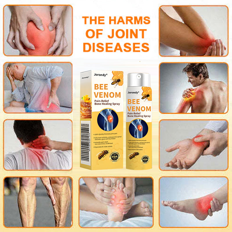 Jorondy® Bee Venom Pain-Relief Bone Healing Spray🐝🐝(Specially for older adults & AAOS recommends)