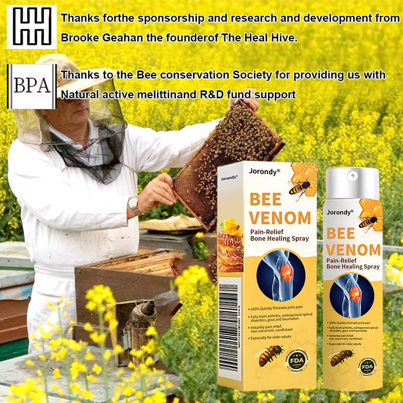 Jorondy® Bee Venom Pain-Relief Bone Healing Spray🐝🐝(Specially for older adults & AAOS recommends)