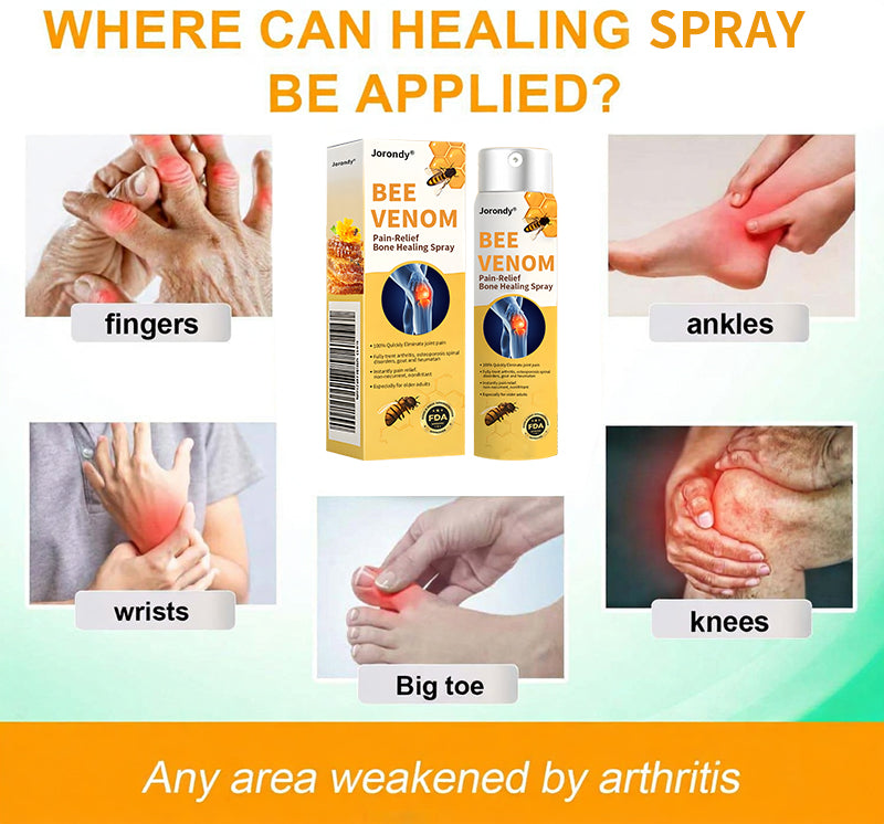 Jorondy® Bee Venom Pain-Relief Bone Healing Spray🐝🐝(Specially for older adults & AAOS recommends)
