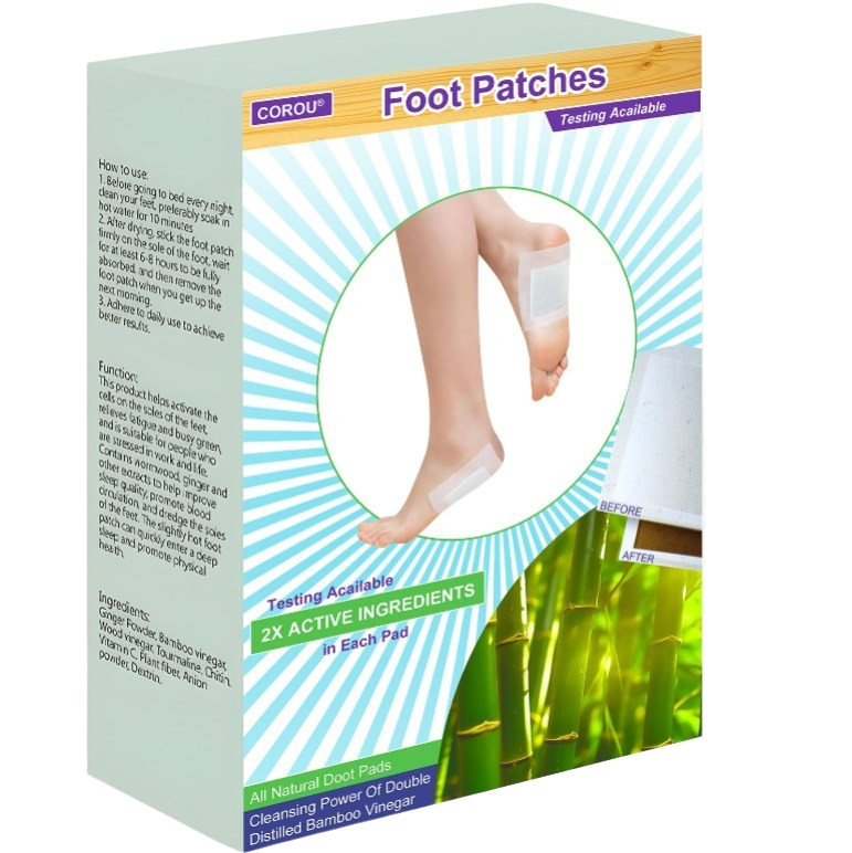COROU® Natural Herbal Tourmaline Far Infrared Foot Patches 18 gempages 567118433360020521 7d01f314 ddbe 4830 9cbf 60f1af3cee9a
